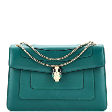 Bvlgari Serpenti Forever Shoulder Bag Leather Medium