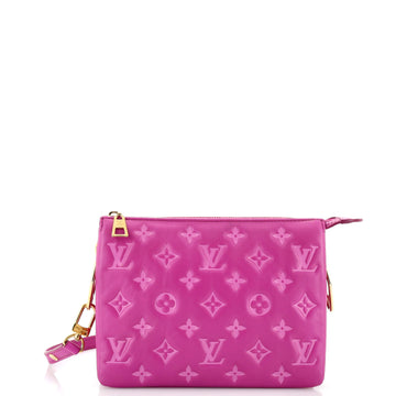 Louis Vuitton Coussin Bag Monogram Embossed Lambskin BB