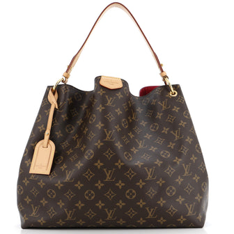 Louis Vuitton Graceful Handbag Monogram Canvas MM