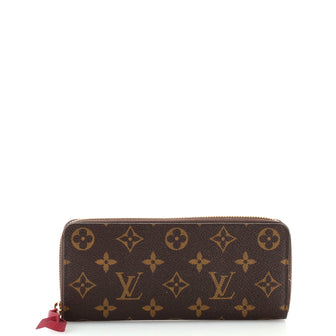 Louis Vuitton Clemence Wallet Monogram Canvas