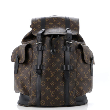 Louis Vuitton Christopher Backpack Macassar Monogram Canvas PM