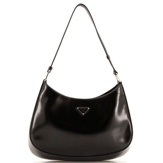Prada Cleo Shoulder Bag Spazzolato Leather Medium
