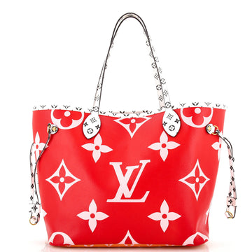 Louis Vuitton Neverfull NM Tote Limited Edition Colored Monogram Giant MM