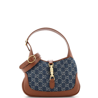 Gucci Jackie 1961 Hobo GG Denim Small