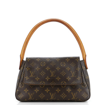 Louis Vuitton Looping Handbag Monogram Canvas Mini