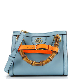 Gucci Diana NM Bamboo Handle Tote Leather Mini