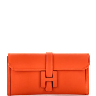 Hermes Jige Elan Clutch Swift 29