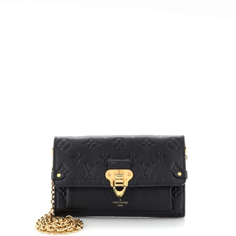 Louis Vuitton Vavin Chain Wallet Monogram Empreinte Leather