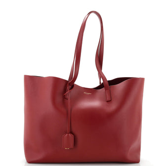Saint Laurent Shopper Tote Leather Large