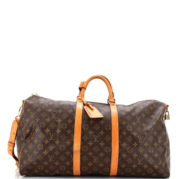 Louis Vuitton Keepall Bandouliere Bag Monogram Canvas 55