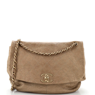 Chanel Trianon Messenger Bag Quilted Leather Medium