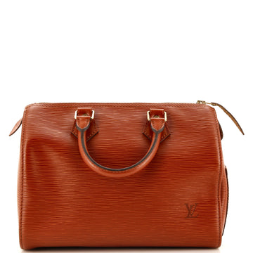 Louis Vuitton Speedy Handbag Epi Leather 25