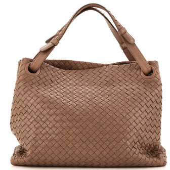 Bottega Veneta Bella Tote Intrecciato Nappa Large