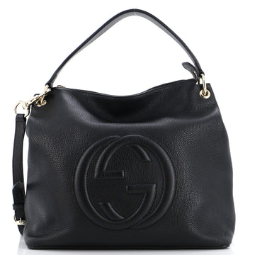 Gucci Soho Convertible Hobo Leather Large