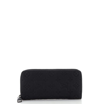 Louis Vuitton Zippy Wallet Monogram Taurillon Leather Vertical