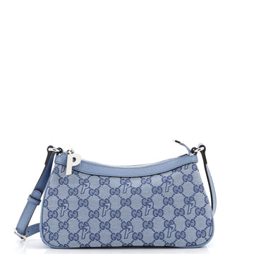 Gucci x Palace Half Moon Hobo GG-P Canvas Mini