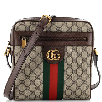 Gucci Ophidia Messenger Bag GG Coated Canvas Small