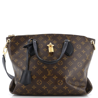 Louis Vuitton Flower Zipped Tote Monogram Canvas MM