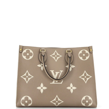 Louis Vuitton OnTheGo Tote Bicolor Monogram Empreinte Giant MM
