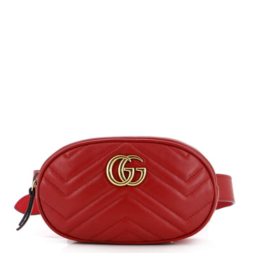 Gucci GG Marmont Belt Bag Matelasse Leather