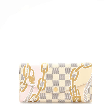 Louis Vuitton Sarah Wallet NM Limited Edition Nautical Damier