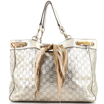 Gucci Positano Tote Guccissima Leather Large