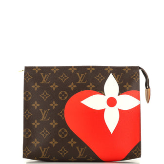 Louis Vuitton Toiletry Pouch Limited Edition Game On Monogram Canvas 26