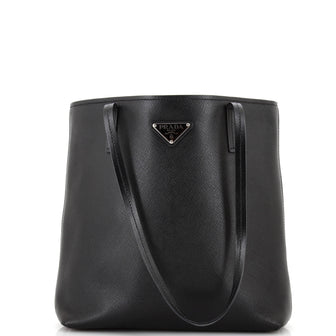 Prada Cuir Open Tote Saffiano Leather