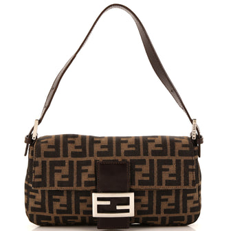 Fendi Baguette Bag Zucca Canvas