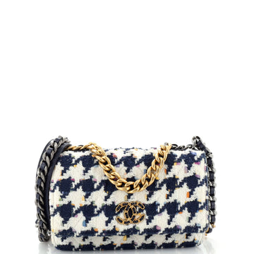 Chanel 19 Wallet on Chain Quilted Tweed