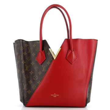 Louis Vuitton Kimono Handbag Monogram Canvas and Leather MM