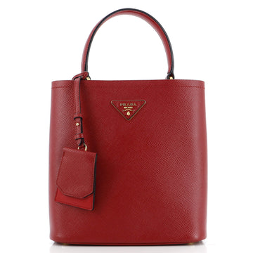 Prada Panier Bucket Bag Saffiano Leather Medium