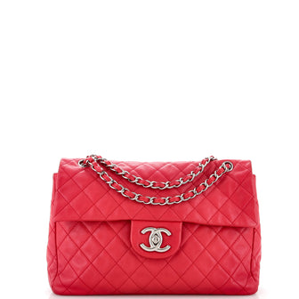 Chanel Classic Soft Flap Bag Quilted Caviar Maxi