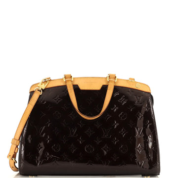 Louis Vuitton Brea Handbag Monogram Vernis MM
