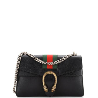 Gucci Web Dionysus Bag Leather Small