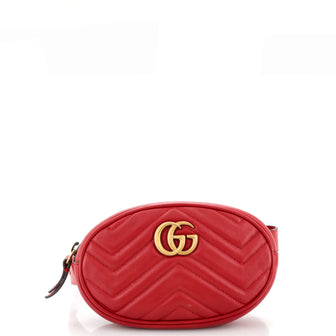Gucci GG Marmont Belt Bag Matelasse Leather