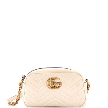 Gucci GG Marmont Shoulder Bag Matelasse Leather Small