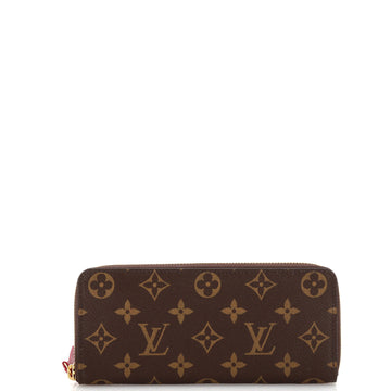 Louis Vuitton Clemence Wallet Monogram Canvas