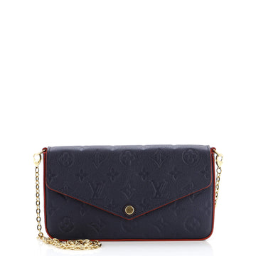 Louis Vuitton Felicie Pochette Monogram Empreinte Leather