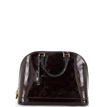 Louis Vuitton Alma Handbag Monogram Vernis PM