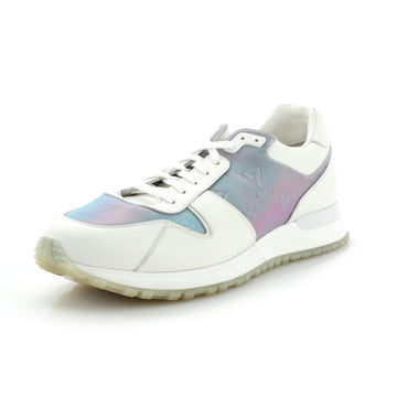 Louis Vuitton Men's Run Away Sneakers Monogram Iridescent Textile with Leather