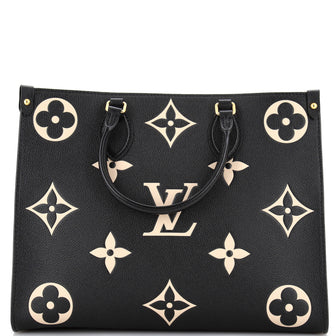 Louis Vuitton OnTheGo Tote Bicolor Monogram Empreinte Giant MM