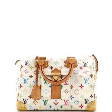 Louis Vuitton Speedy Handbag Monogram Multicolor 30