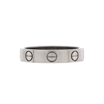 Cartier Love Wedding Band Ring 18K White Gold