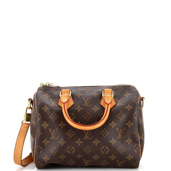 Louis Vuitton Speedy Bandouliere Bag Monogram Canvas 25