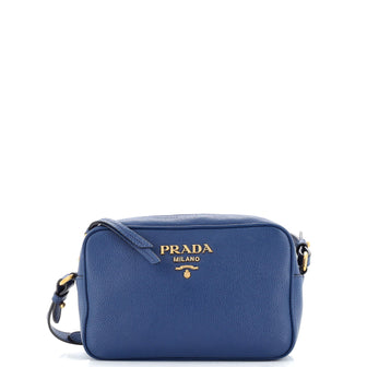 Prada Dual Strap Camera Bag Vitello Daino