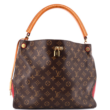 Louis Vuitton Gaia Handbag Monogram Canvas