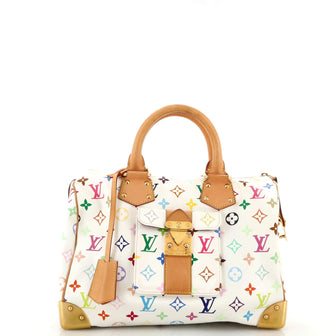 Louis Vuitton Speedy Handbag Monogram Multicolor 30