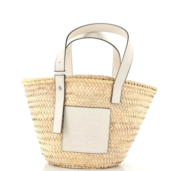 Loewe Basket Tote Raffia Small