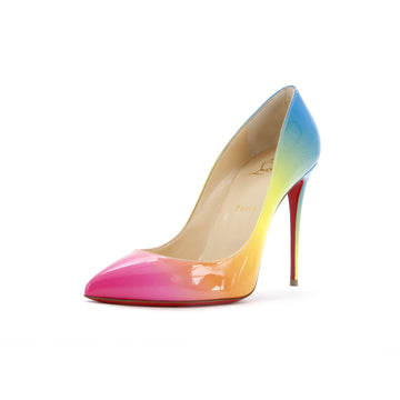 Christian Louboutin Women's Pigalle Follies Pumps Printed Patent 100